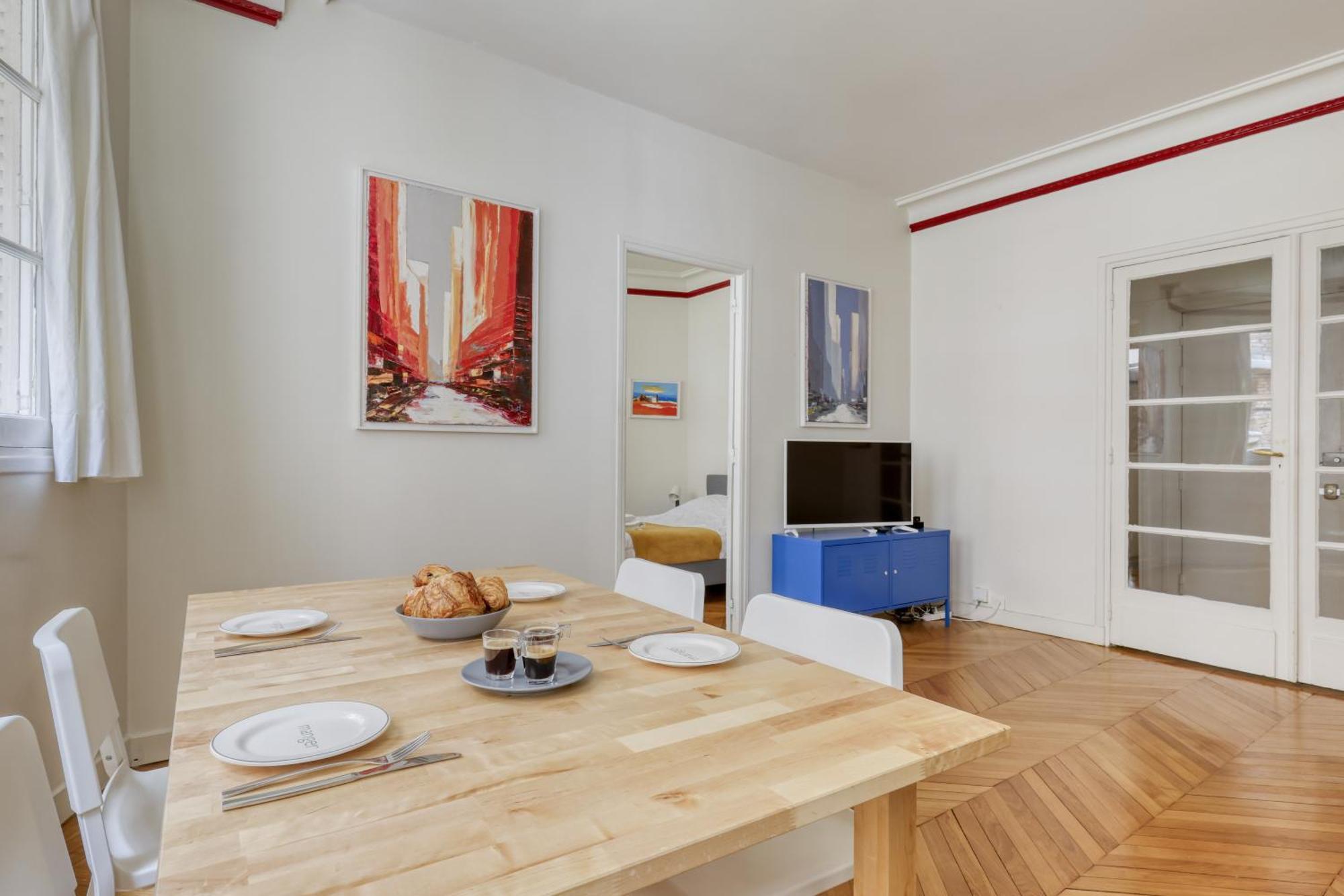 Elegant 3 Brd Flat - Heart Of 16th Paris